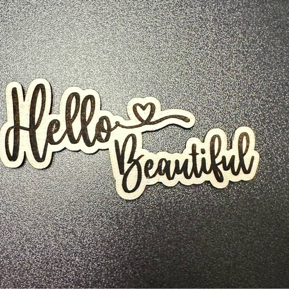 Hello Beautiful Sticker - Picture 3 of 3